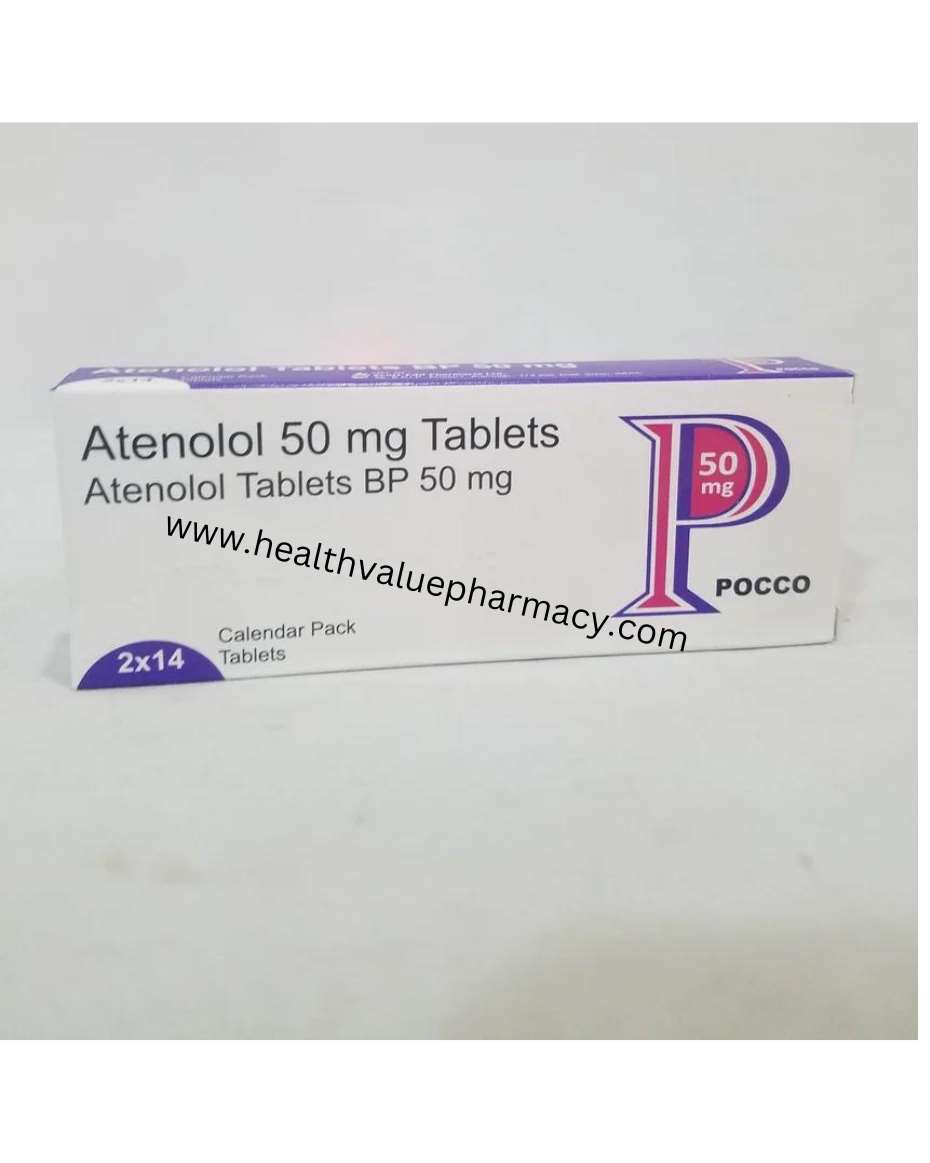 ATENOLOL 50MG POCCO 2X14