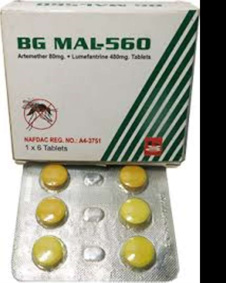 BG MAL 560 TAB ARTEMETHER LUMEFANTRINE 80/480 X6