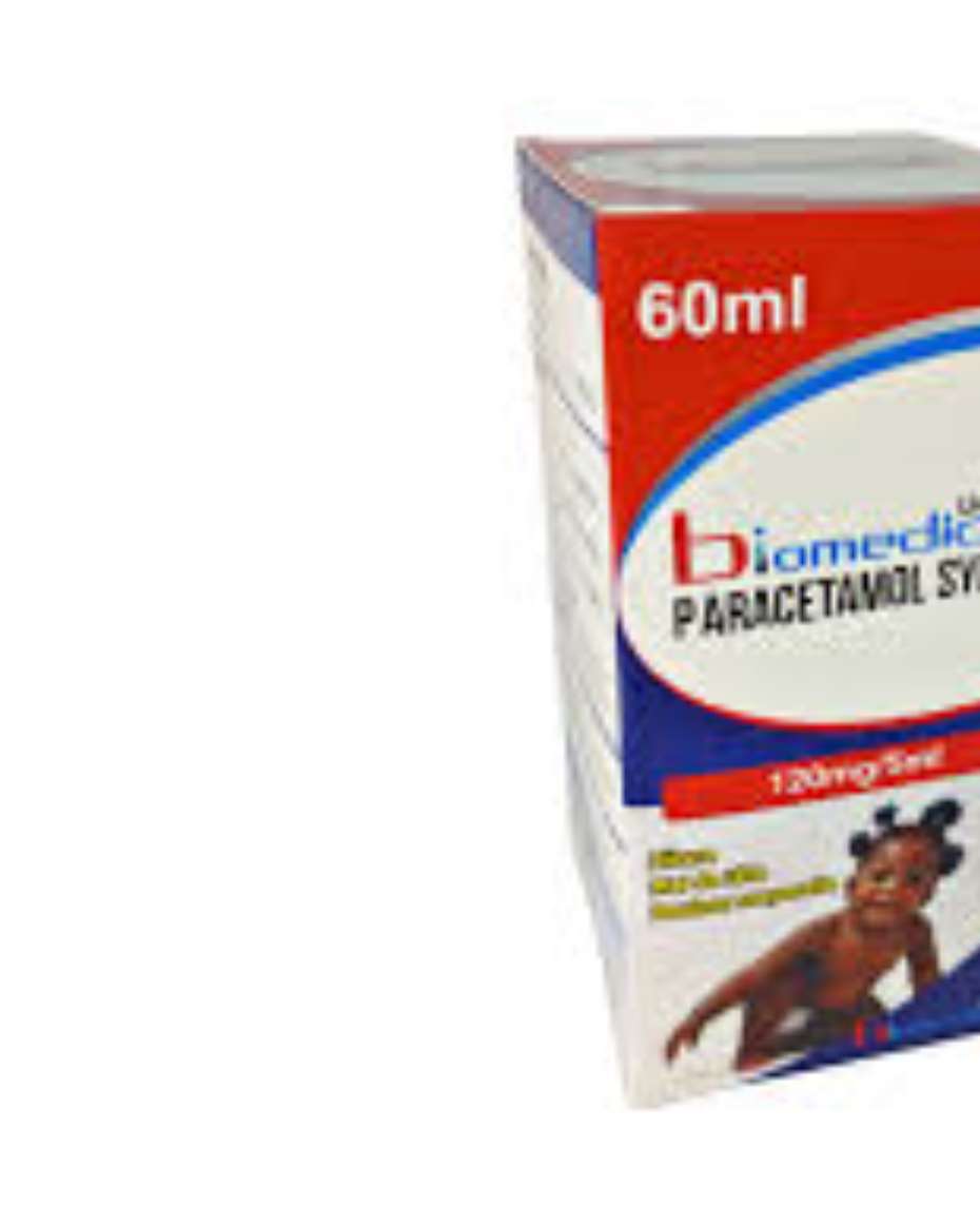 BIOMEDICAL PARACETAMOL SYRUP 60ML