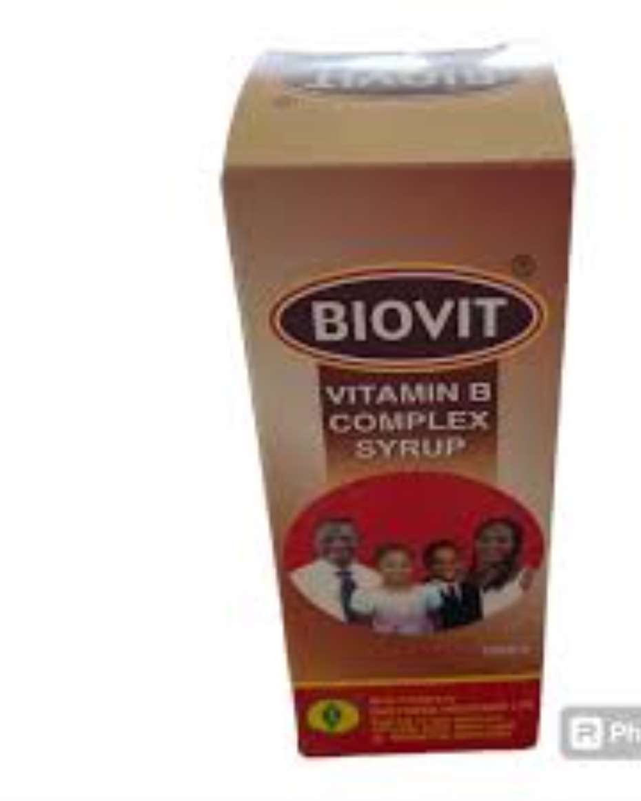 BIOVIT VITAMIN B COMPLEX SYRUP 100ML
