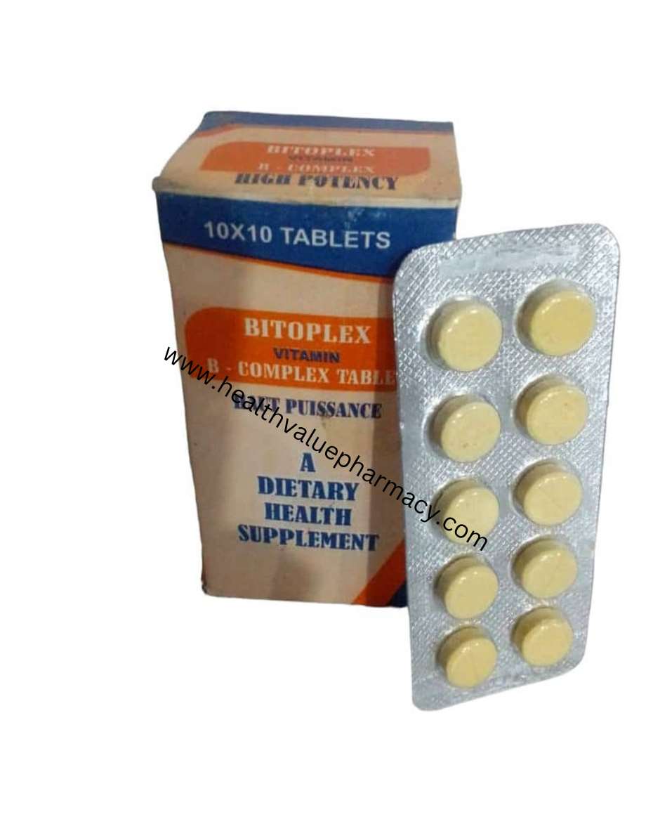 BITOPLEX VITAMIN B COMPLEX TAB 10X10