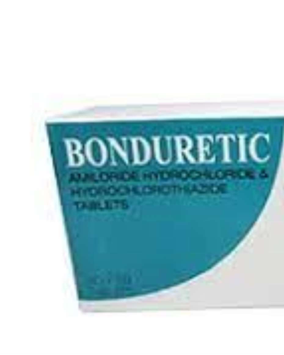 BONDURETIC 5MG 10X10 AMLORIDE / HYDROCHLOROTHIAZIDE