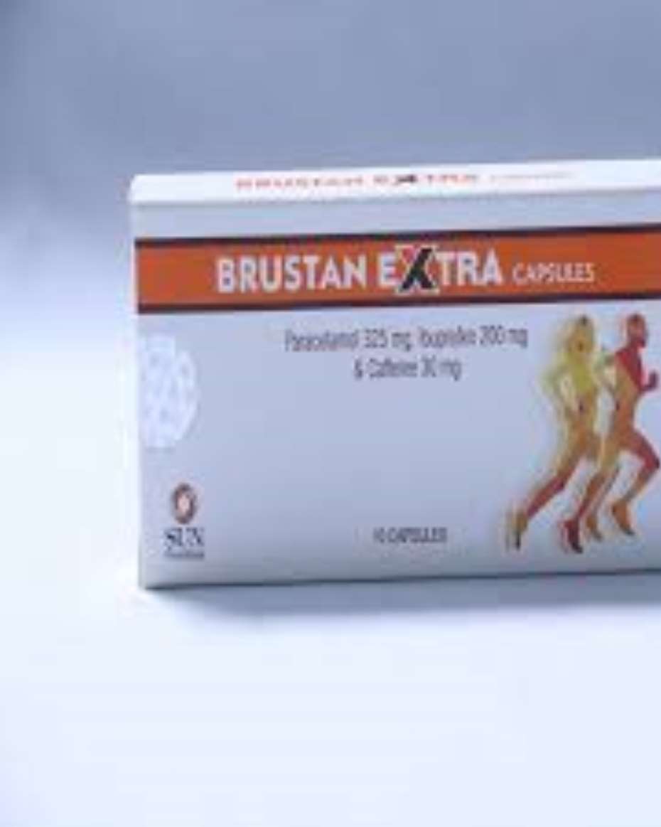BRUSTAN EXTRA CAPSULE PARACETAMOL,IBUPROFEN & CAFFEINE