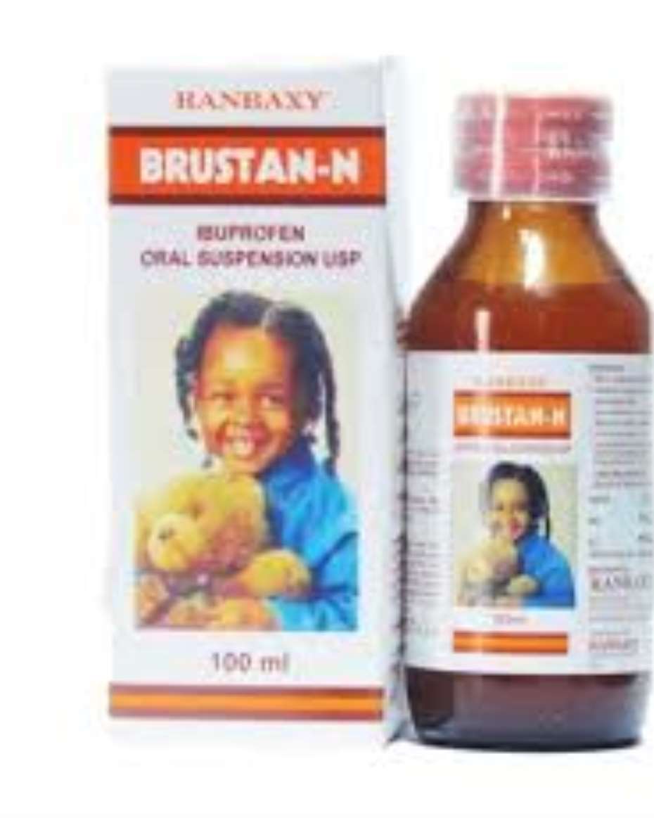 BRUSTAN N SYRUP 60ML / 100ML IBUPROFEN