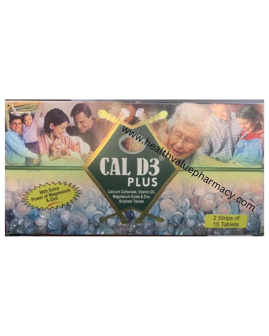 CAL D3 PLUS TAB 2X15