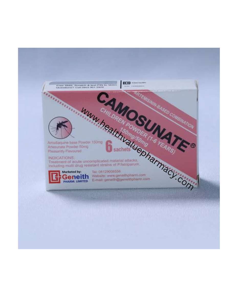 CAMOSUNATE 1-6YRS PACK AMODIAQUINE / ARTESUNATE