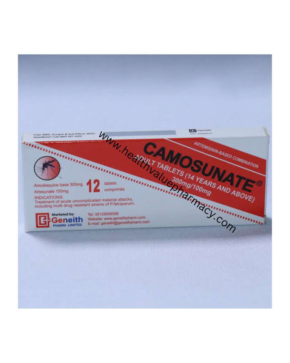 CAMOSUNATE ADULT PACK AMODIAQUINE / ARTESUNATE