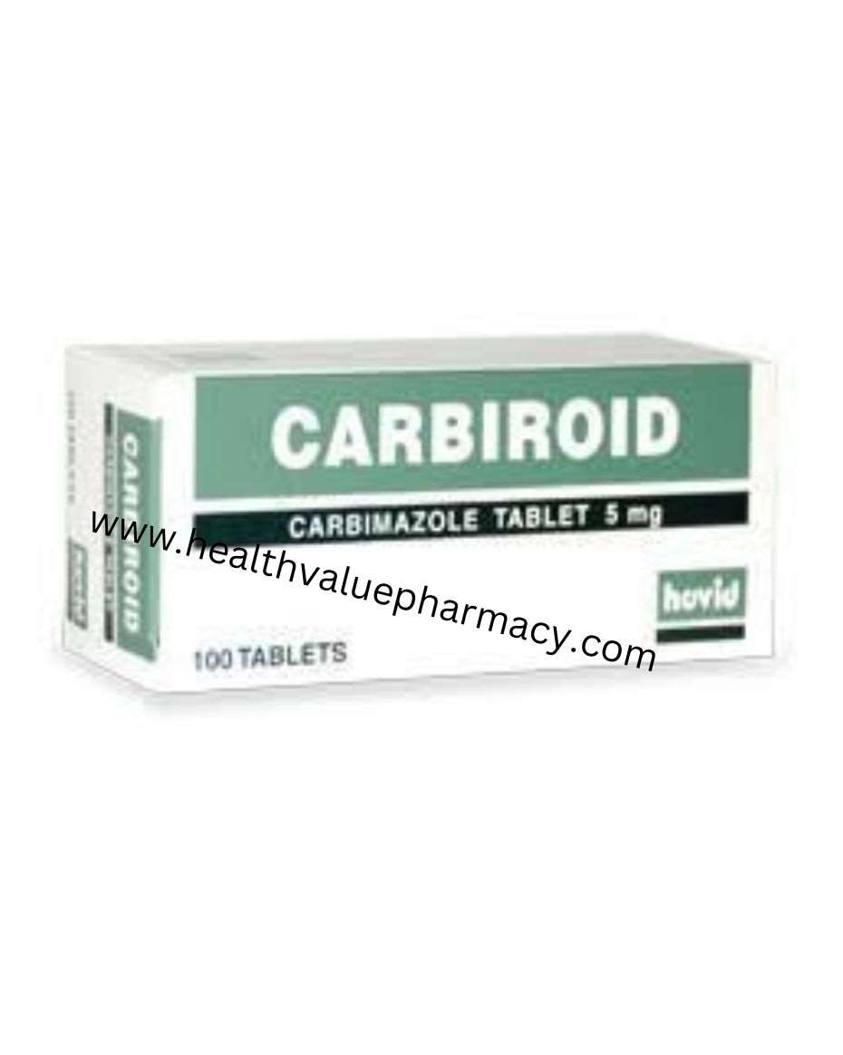 CARBIROID 5MG CARBIMAZOLE 5X20