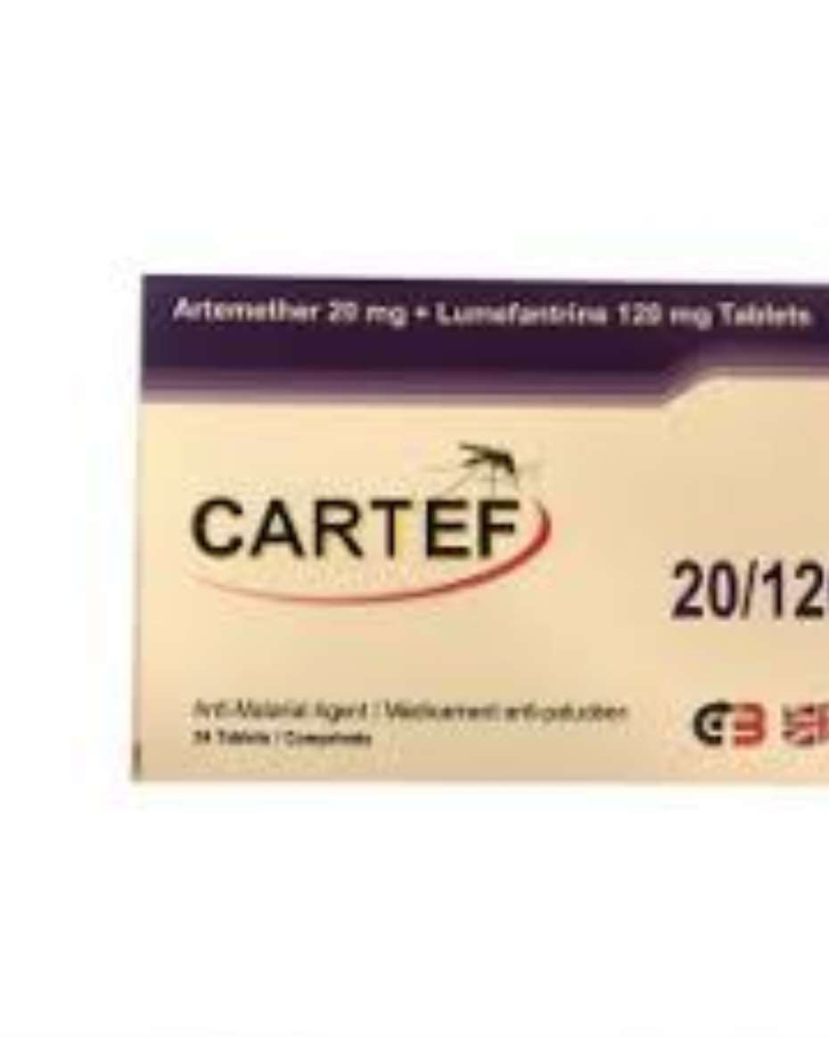 CARTEF 20/120 TAB X24 ARTEMETHER / LUMEFANTRINE
