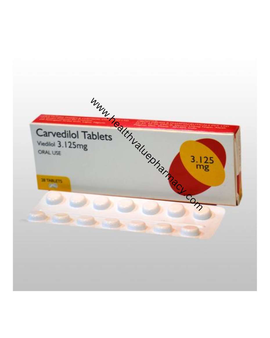 CARVEDILOL 3.125MG TEVA