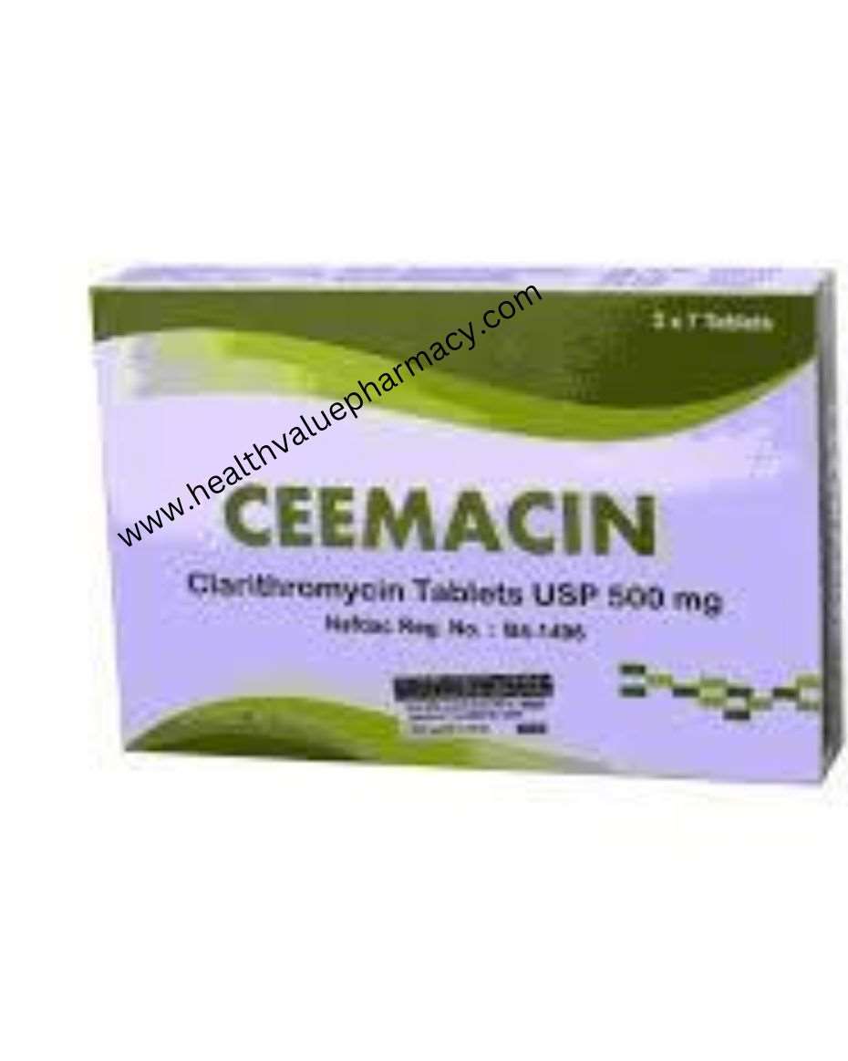 CEEMACIN CLARITHROMYCIN 500MG