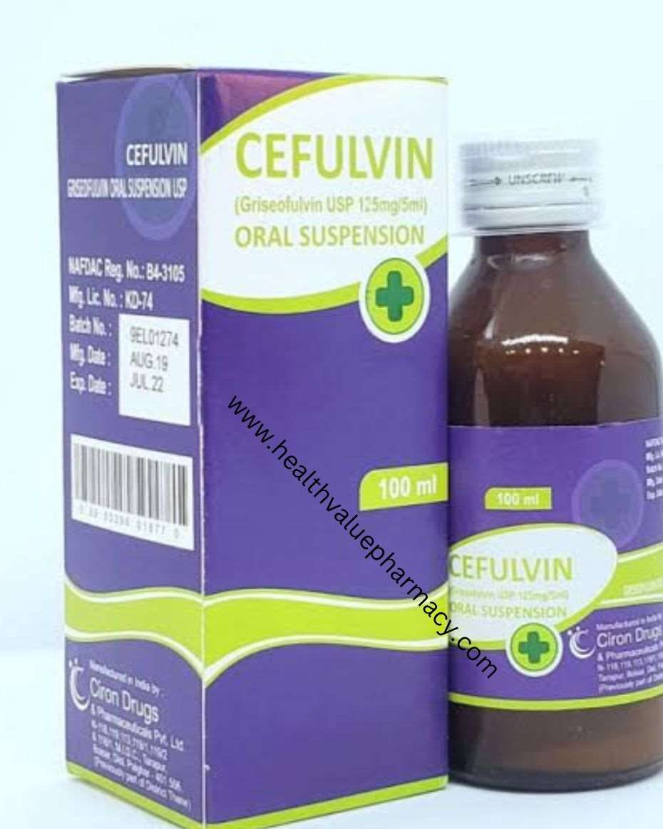 CEFULVIN (GRISEOFULVIN) SUSP