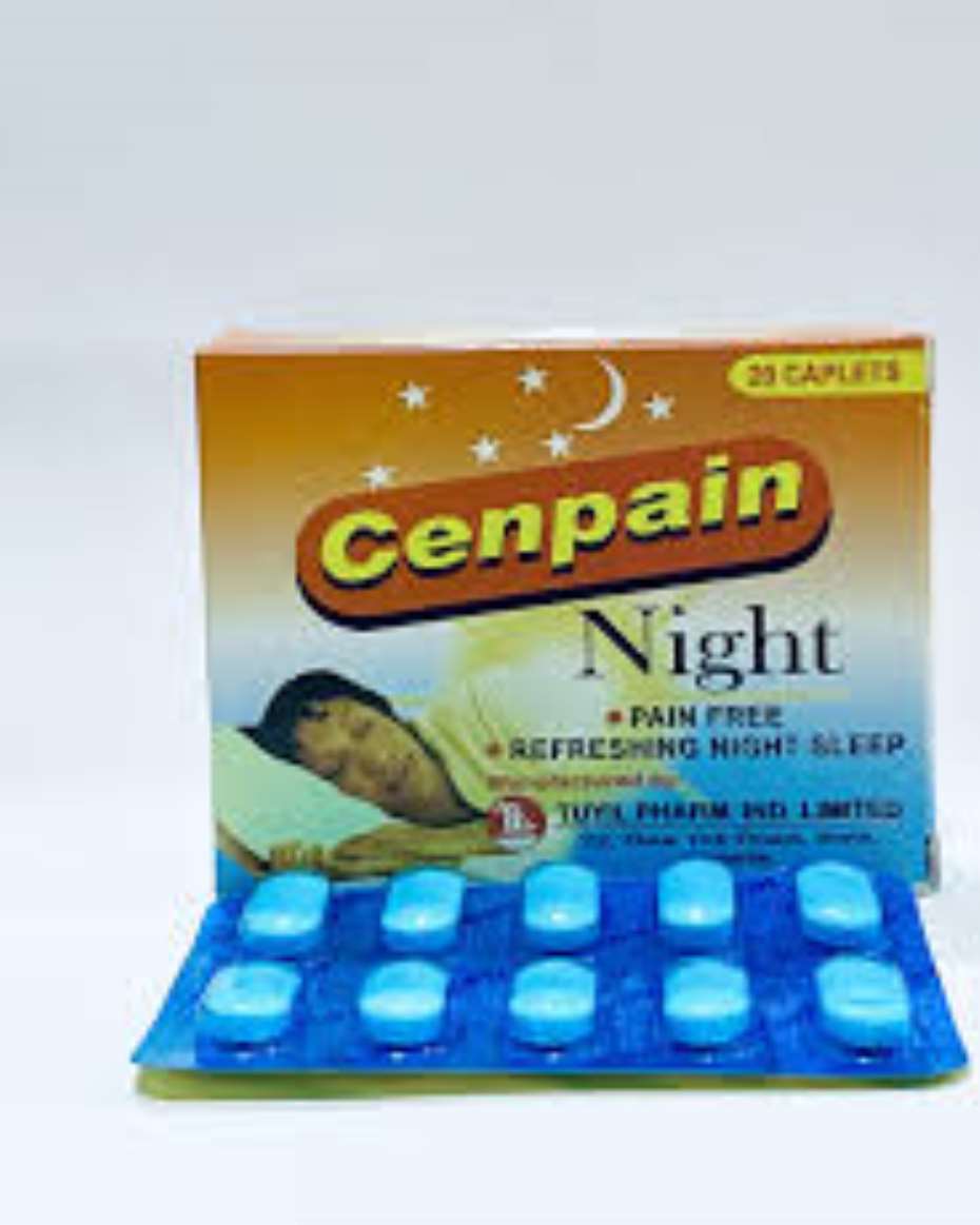 CENPAIN NIGHT 500MG TAB 2X10