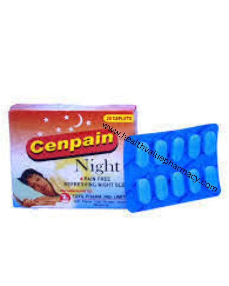 CENPAIN NIGHT 500MG TAB 2X10