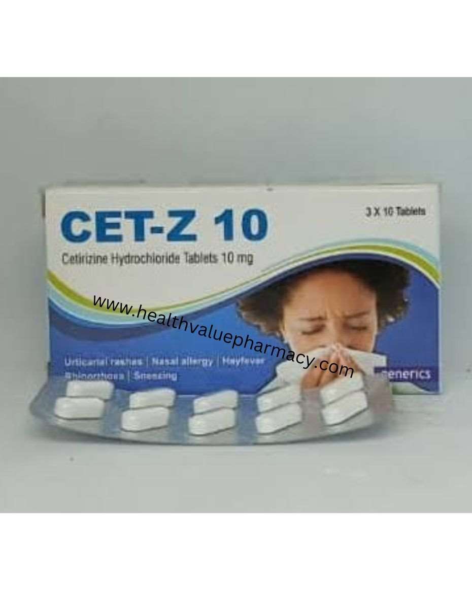 CET-Z 10 3X10 CETRIZINE TAB