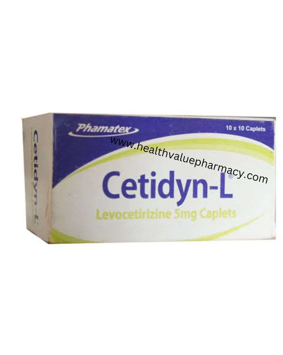 CETIDYN - L LEVOCETIRIZINE 5MG TAB