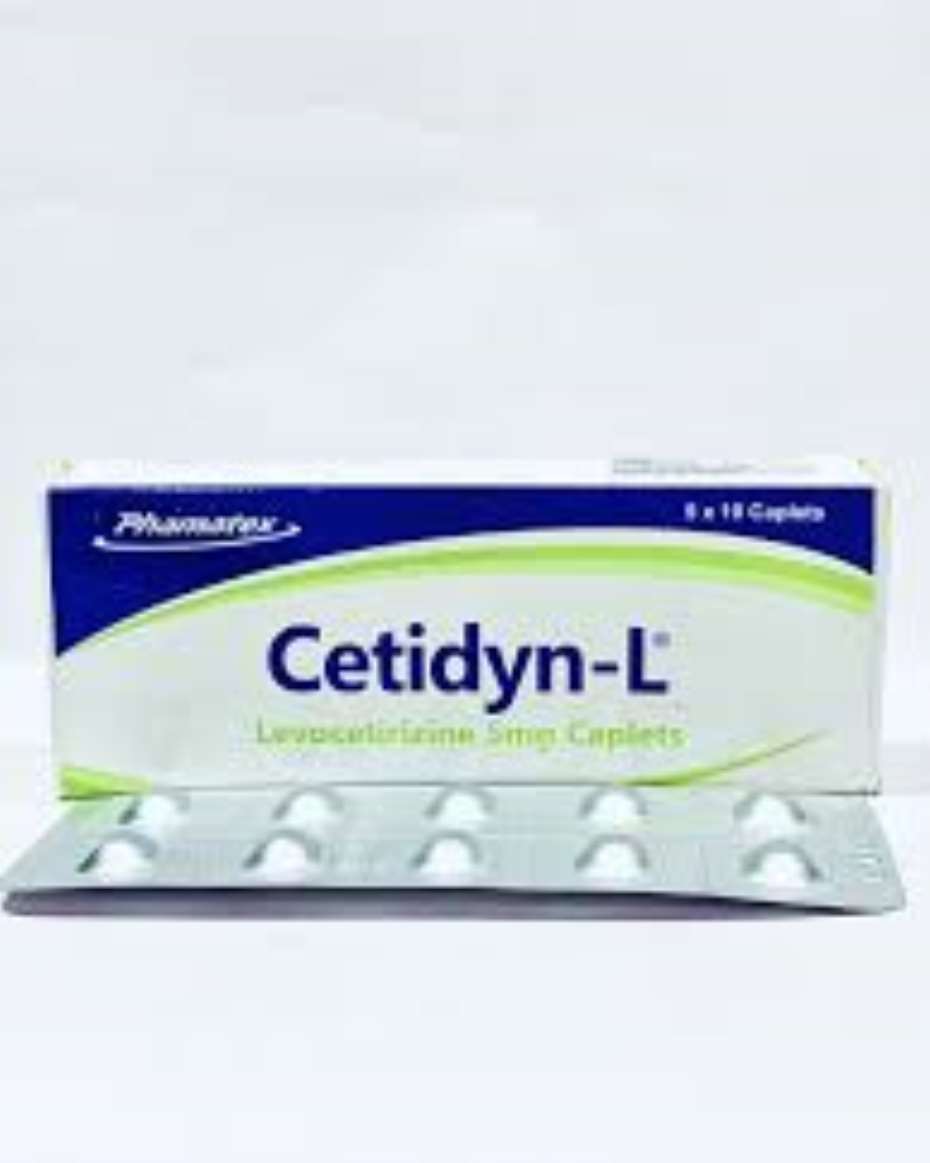 CETIDYN - L 5X10 LEVOCETIRIZINE 5MG TAB