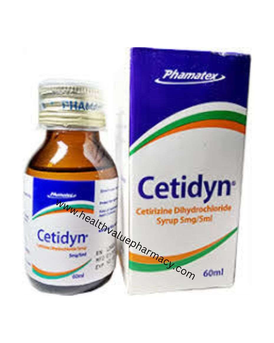 CETIDYN SYRUP (CETIRIZINE)