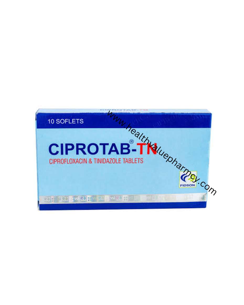 CIPROTAB -TN 1X10 CIPROFLOXACIN / TINIDAZOLE