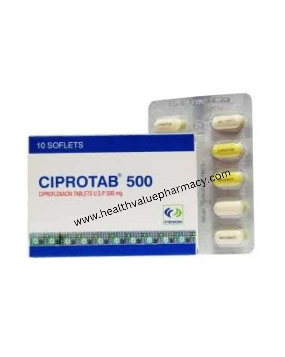 CIPROTAB 500MG TAB X10 PACK