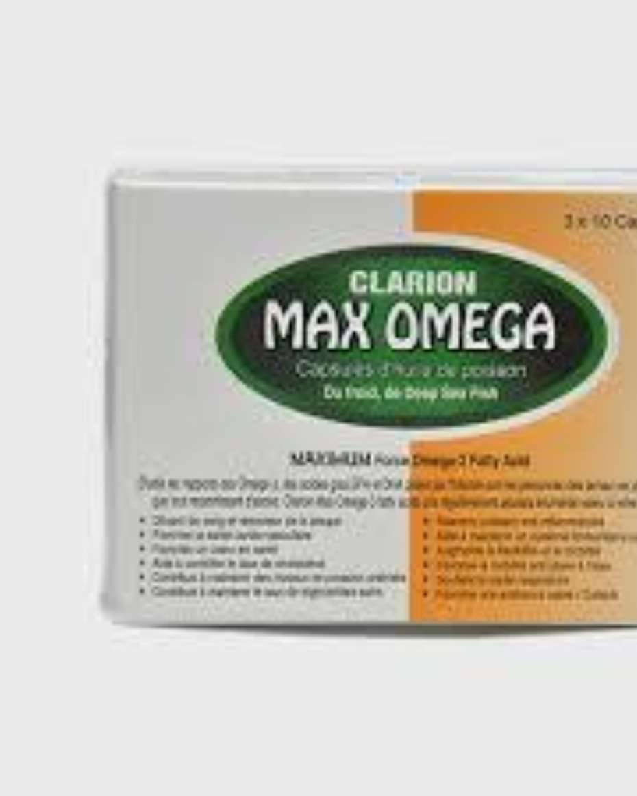 CLARION MAX OMEGA FISH OIL CAP 3X10