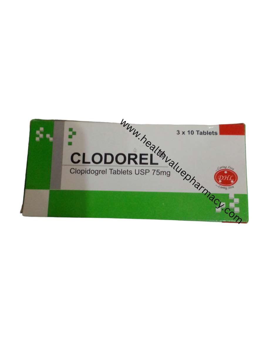 CLODOREL CLOPIDOGREL 75MG