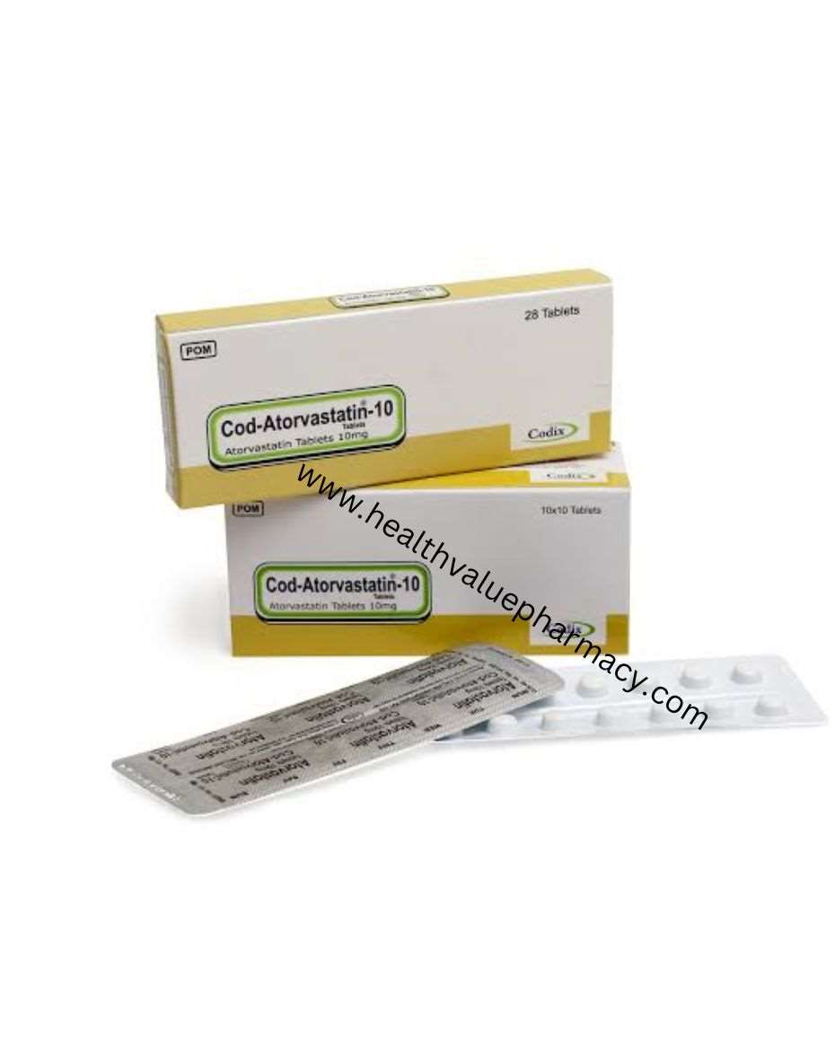 COD-ATORVASTATIN 10MG