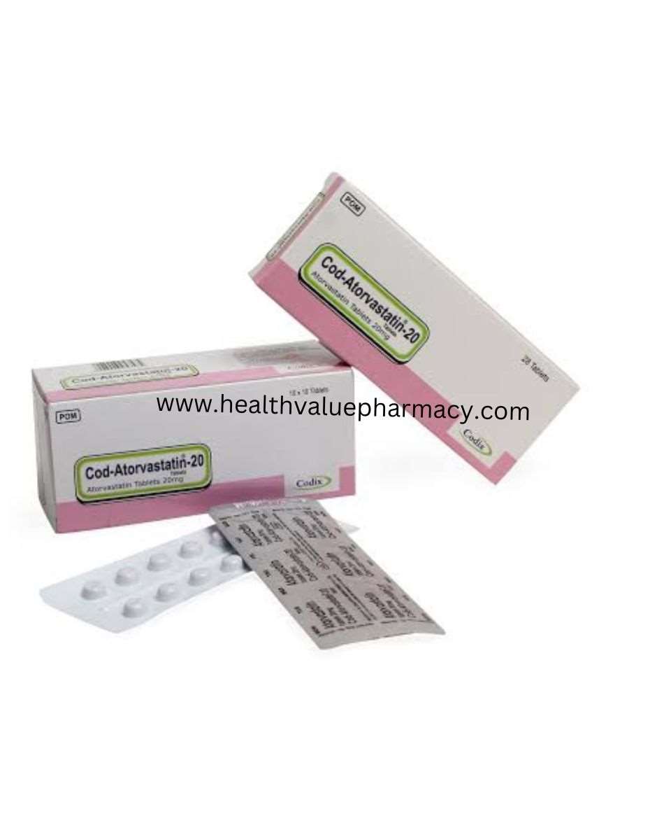 COD-ATORVASTATIN 20MG