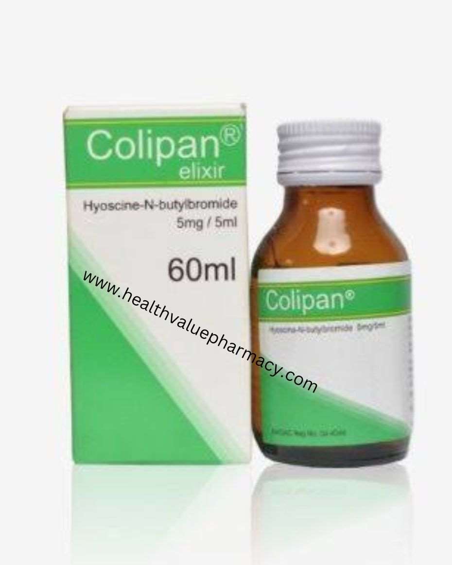 COLIPAN ELIXIR (HYOSCINE) SYR 60ML