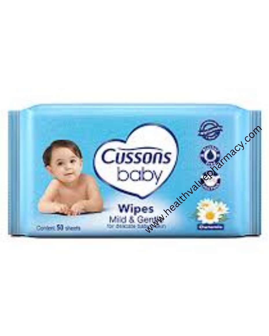 CUSSONS BABY WIPES 50PCS