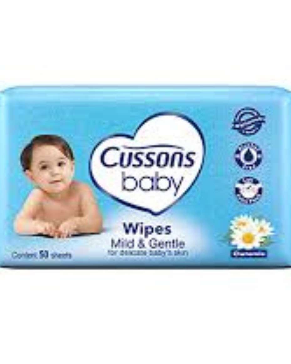 CUSSONS BABY WIPES 50PCS