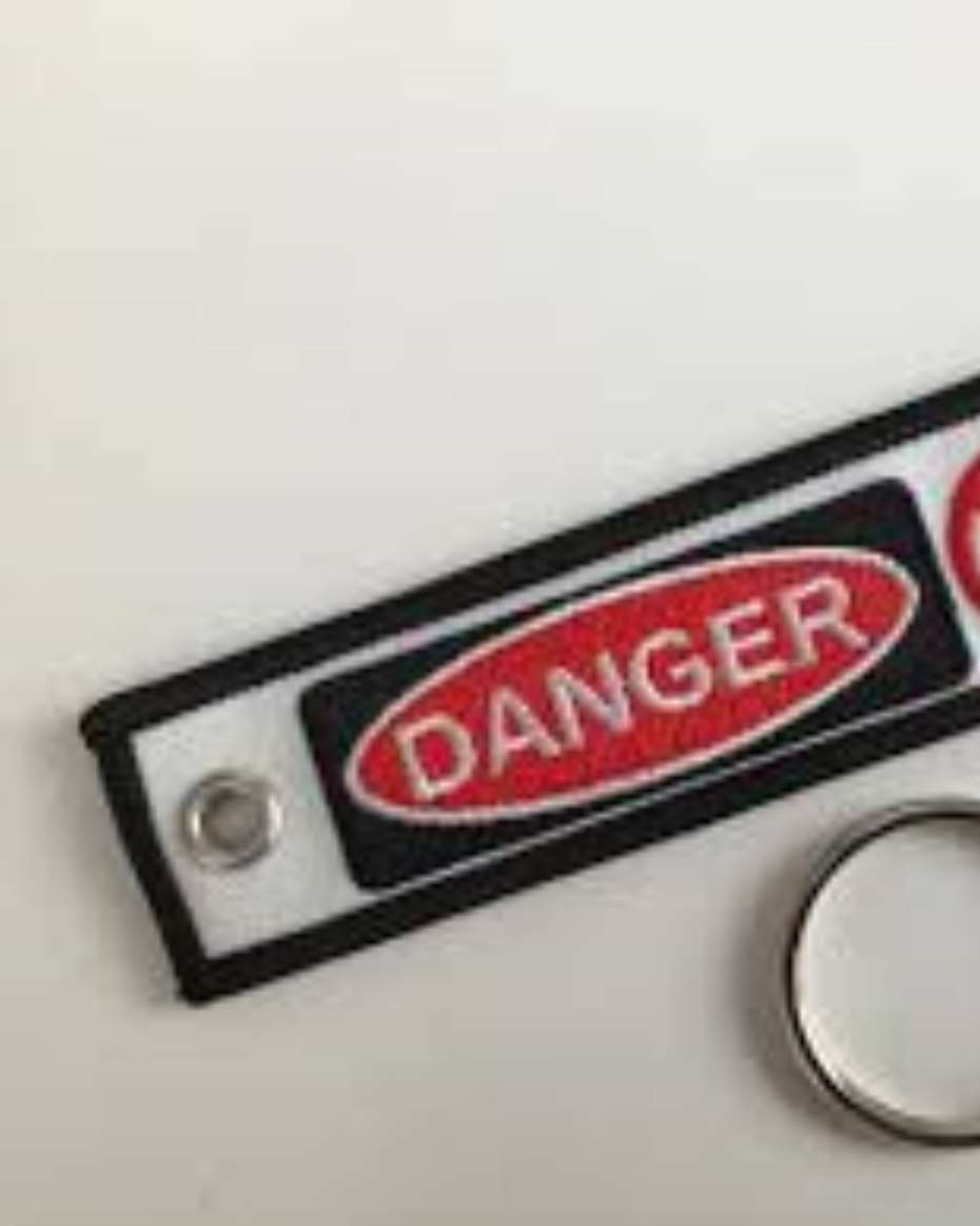 DANGER TOUCH KEYHOLDER