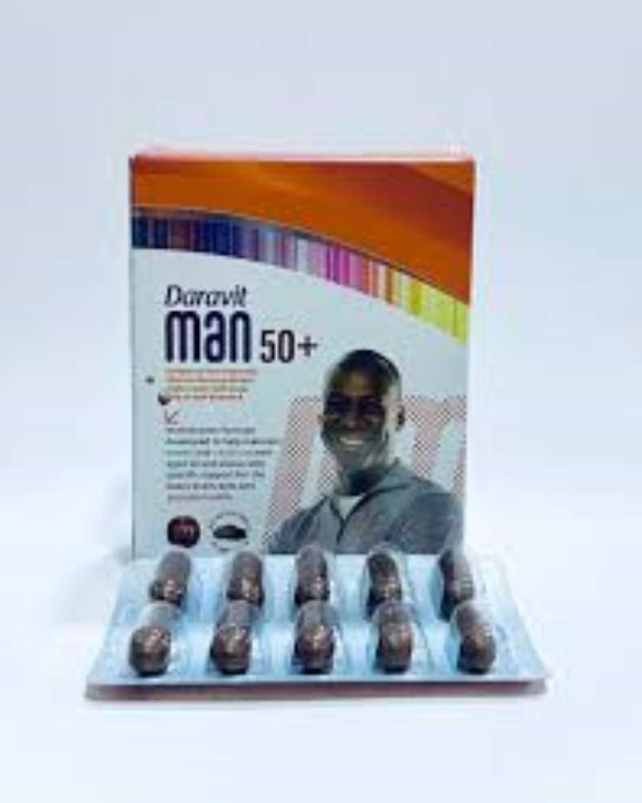 DARAVIT MAN 50+ SOFTGEL 3X10