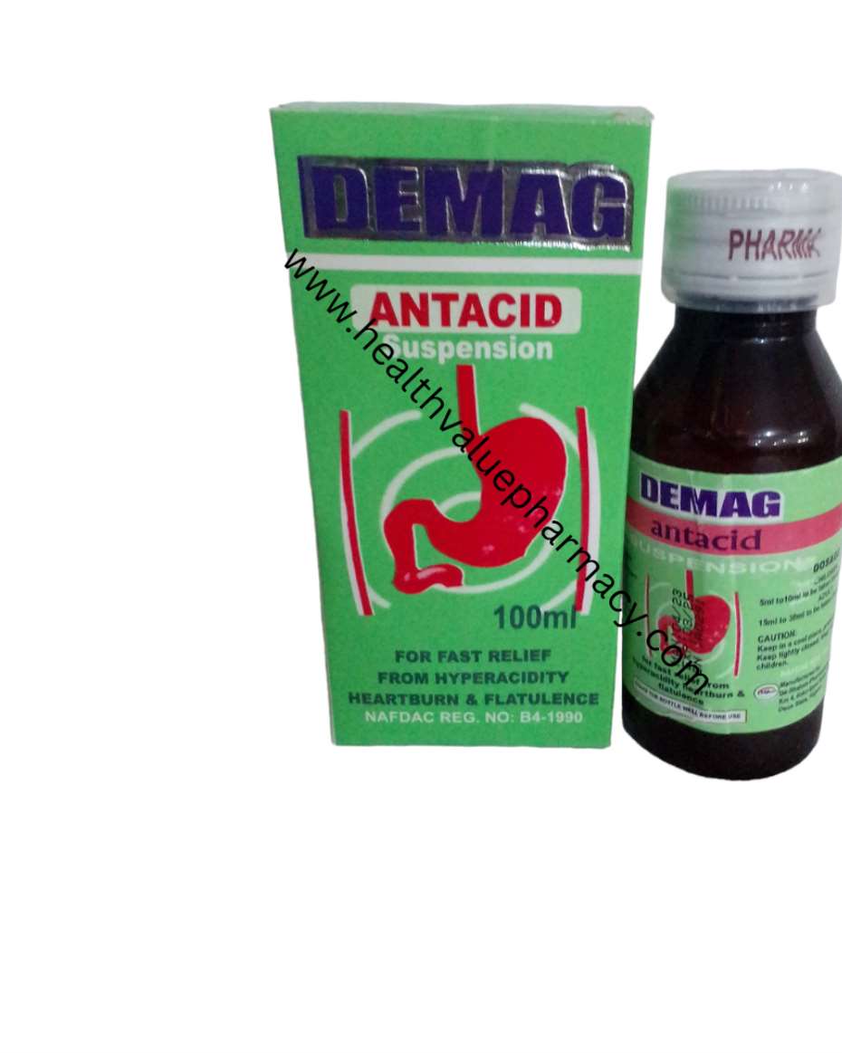 DEMAG ANTACID SUSP 100ML