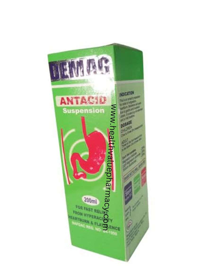 DEMAG ANTACID SUSP 200ML