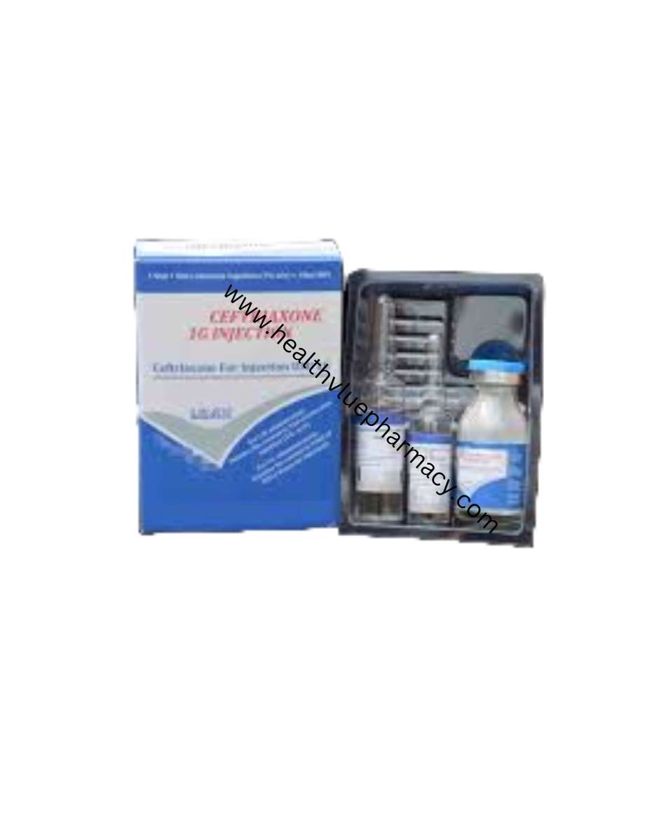 DERM CEFTRIAXONE 1G INJ