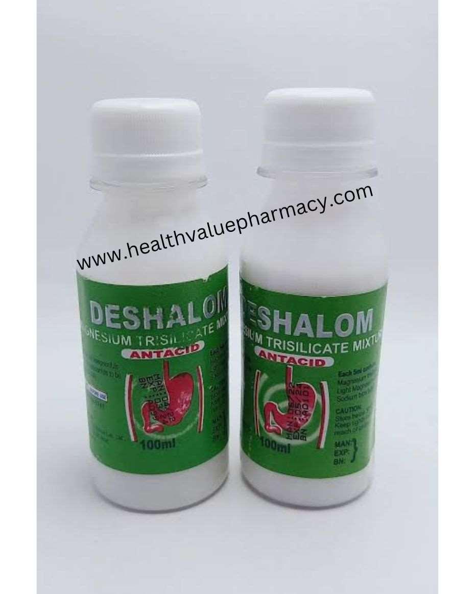 DESHALOM ANTI-DIARRHOEA PLUS ZINC SYR