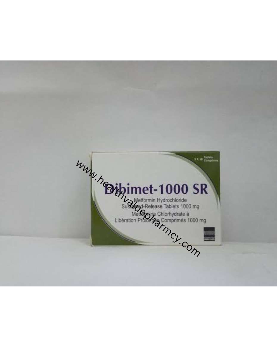 DIBIMET-1000 SR 3X10 METFORMIN