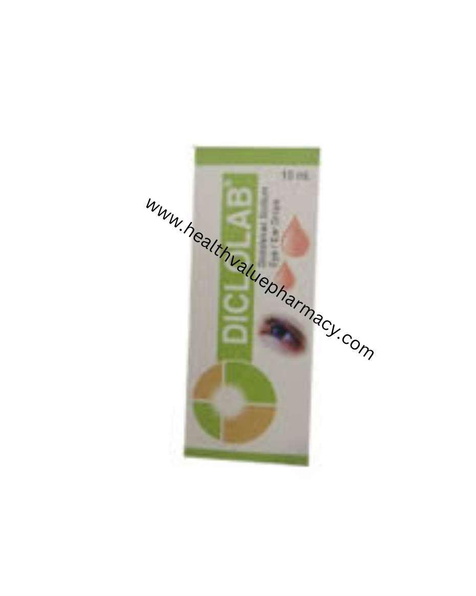 DICLOLAB DICLOFENAC EYE/EAR DROPS