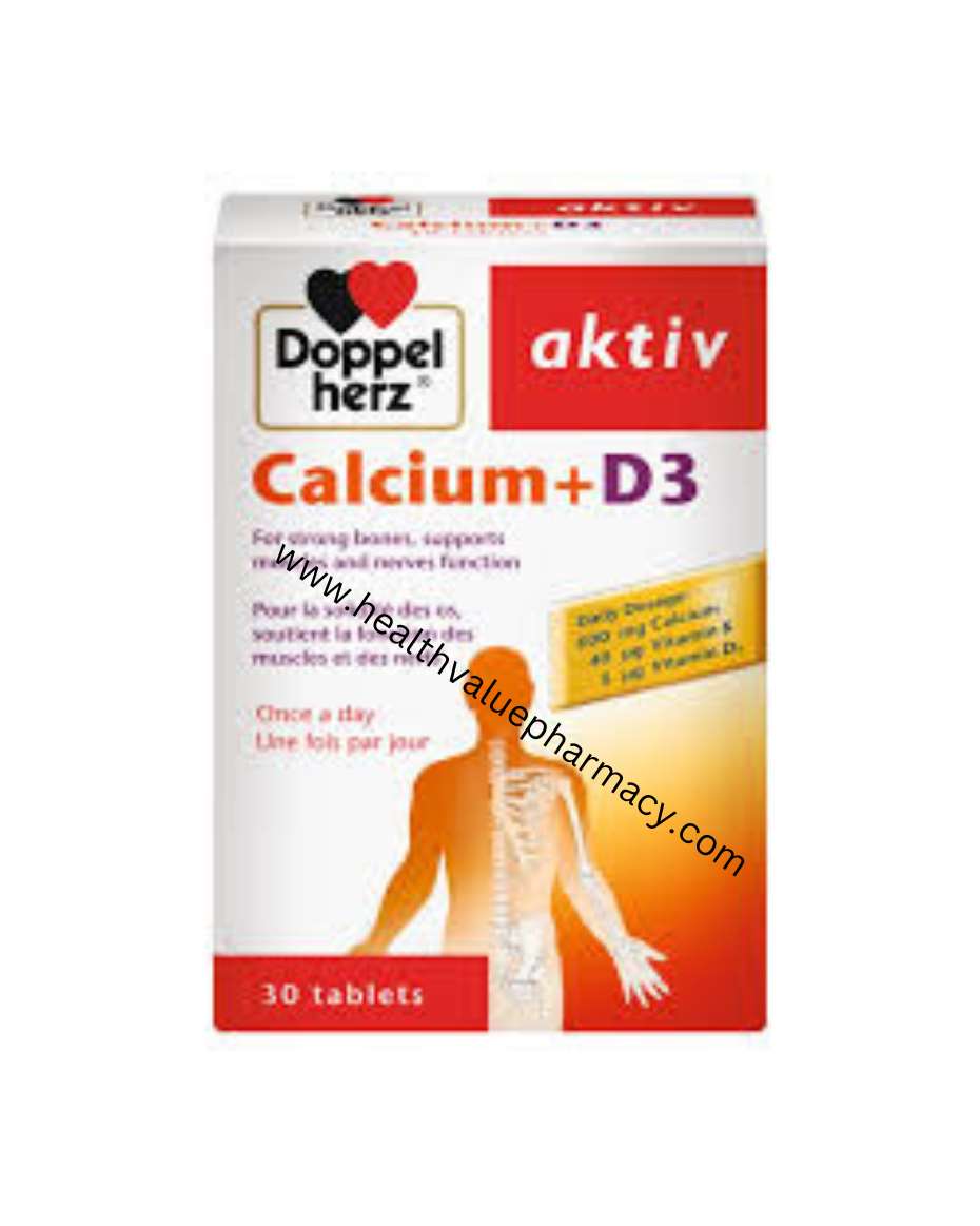 DOPPEL HERZ AKTIV CALCIUM + D3 3X10