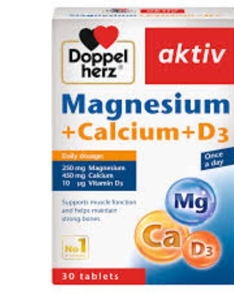 DOPPEL HERZ AKTIV MAGNESIUM + CALCIUM + D3