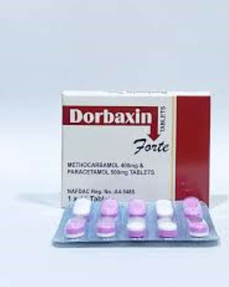 DORBAXIN FORTE TAB METHOCARBAMOL & PARACETAMOL
