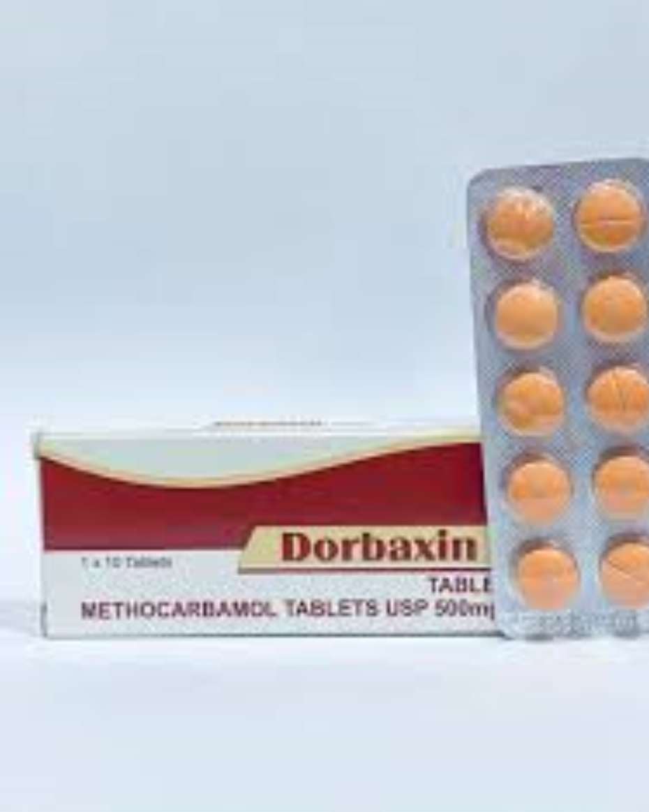 DORBAXIN TAB METHOCARBAMOL 500MG 1X10