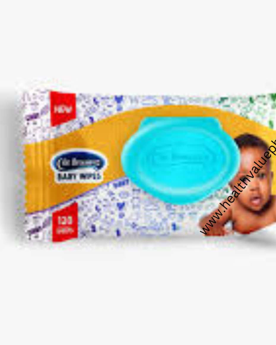 DR BROWN BABY WIPES X120