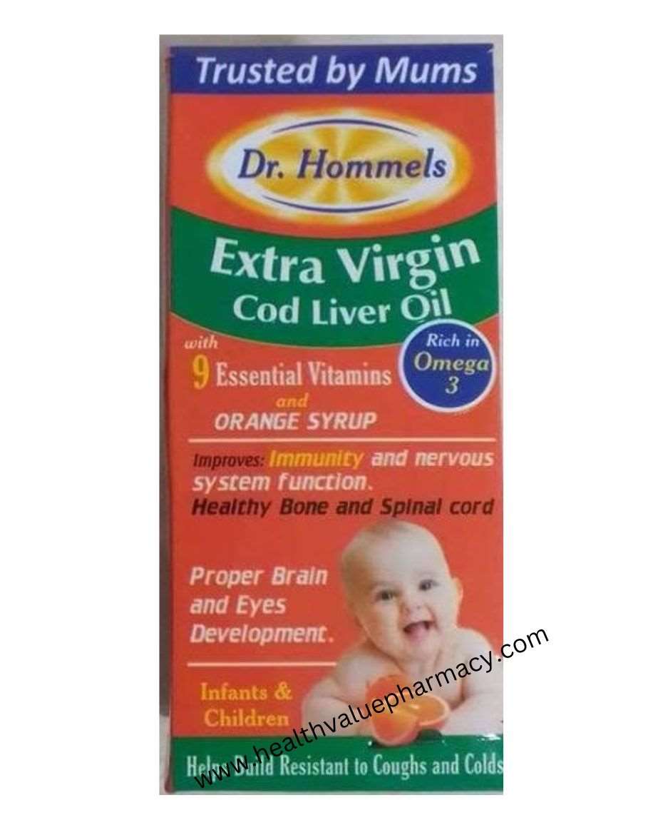 DR HOMMELS EXTRA VIRGIN COD LIVER OIL