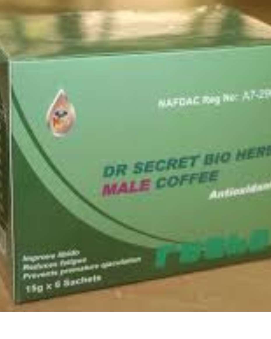 DR SECRET MALE COFFEE REALS