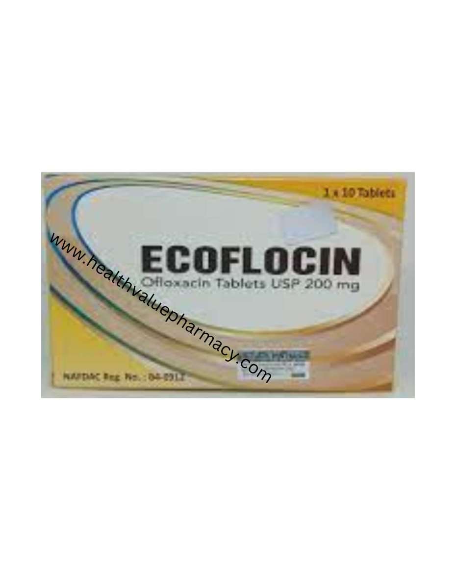 ECOFLOCIN 200MG TAB OFLOXACIN