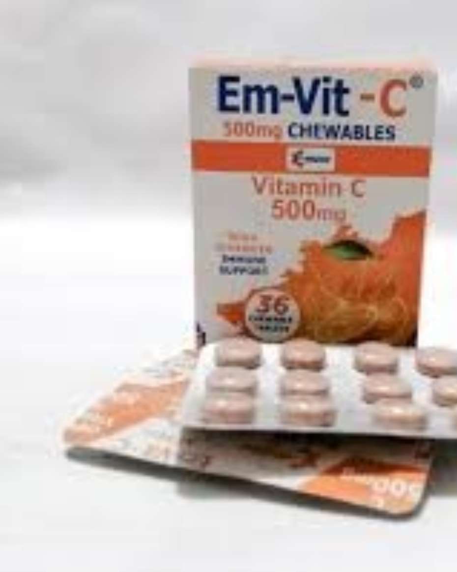 EM-VIT-C TAB BLISTER CHEWABLE