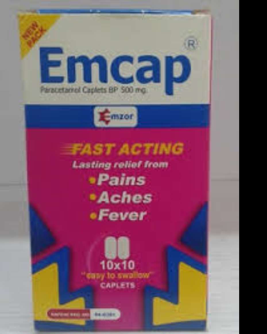 EMCAP TABLET PARACETAMOL 10X10