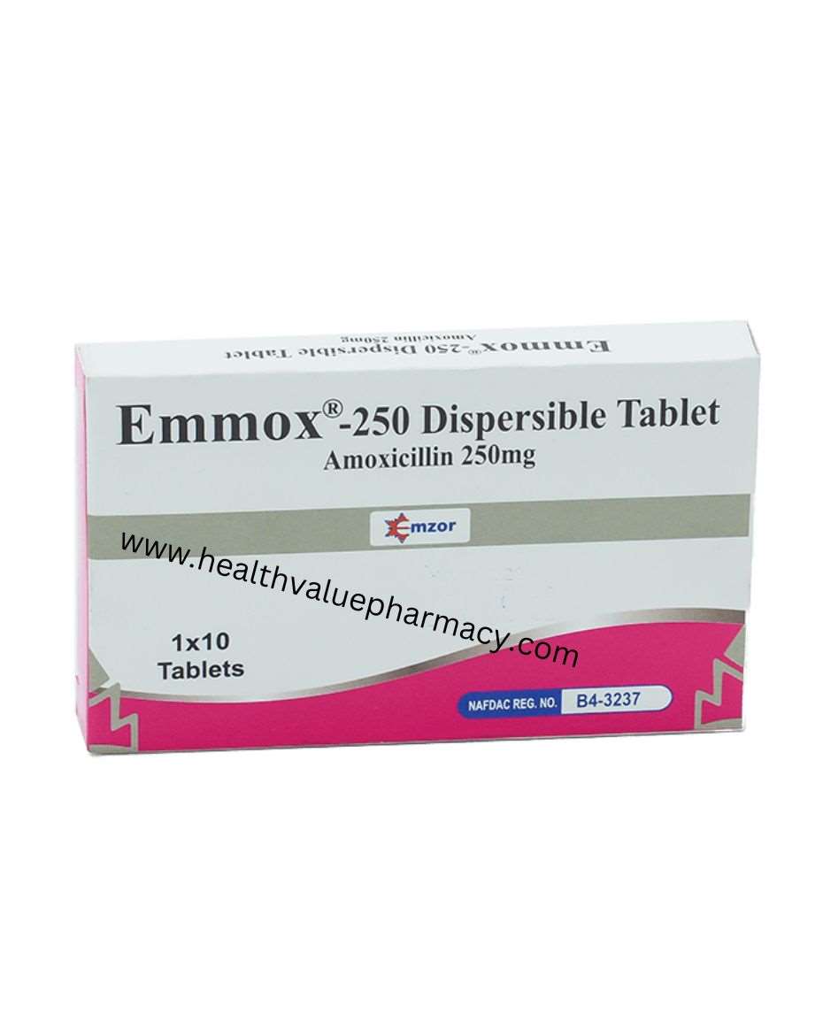 EMMOX 250MG DISPERSIBLE TAB AMOXICILLIN